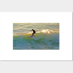 ericeira surfing Posters and Art